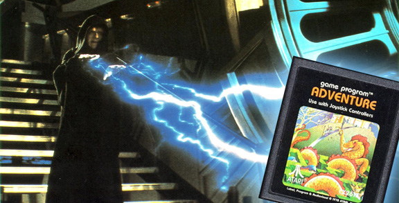 A dark achivist preserves the Atari 2600 game Adventure A dark achivist preserves the Atari 2600 game Adventure