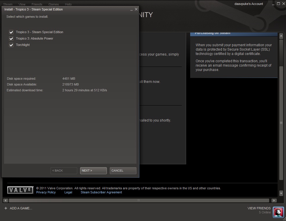 My very first Steam purchase