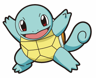 Squirtle on your wall!