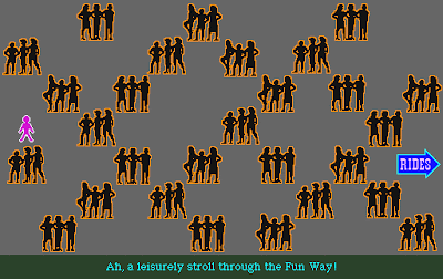 At the Carnival -- lost in the crowd