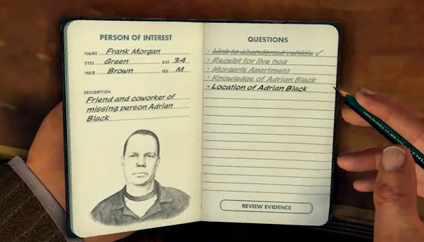 LA Noire Notebook