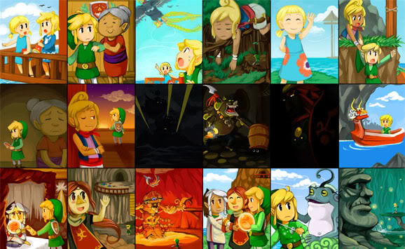 The Wind Waker Quilt alt