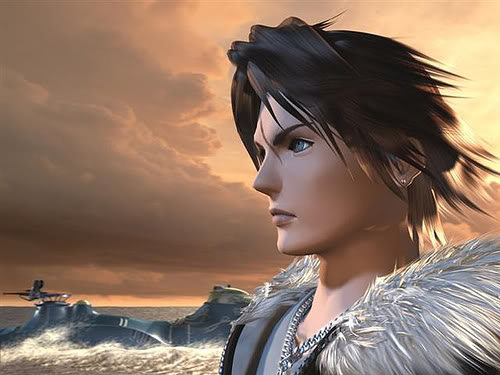 Squall looks on... Squall looks on...