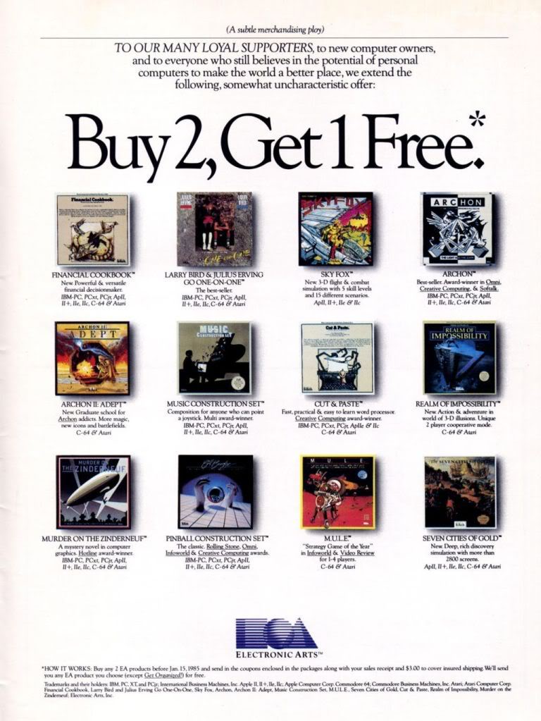 EA was a different kind of company back then