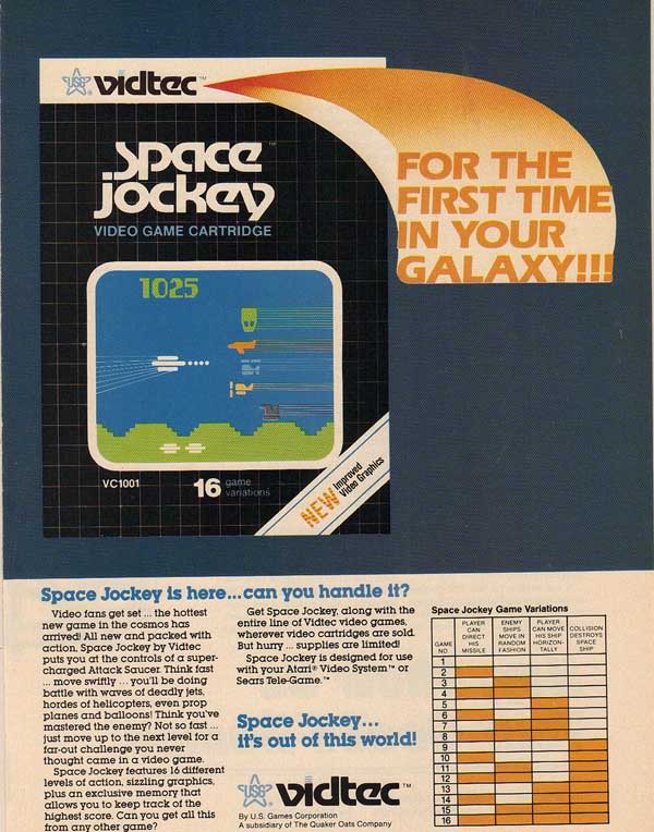 Space Jockey Ad