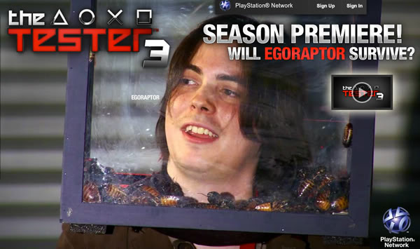 The Tester, Egoraptor Teaser