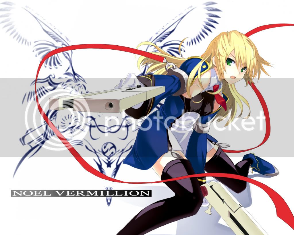 Wallpaper of Noel Vermillion from Blazblue