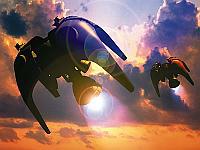 The ships from Radiant Silvergun