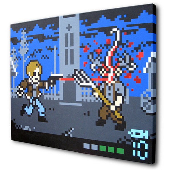 8bit painting