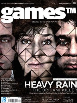 Games TM Games Heavy Rain Cover
