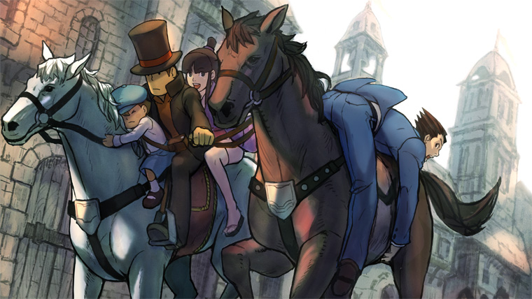 Professor Layton Vs. Ace Attorney