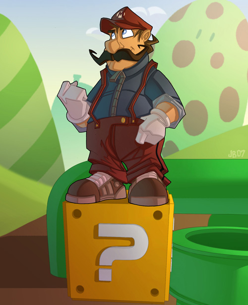 Mario Brothers Techno Mario