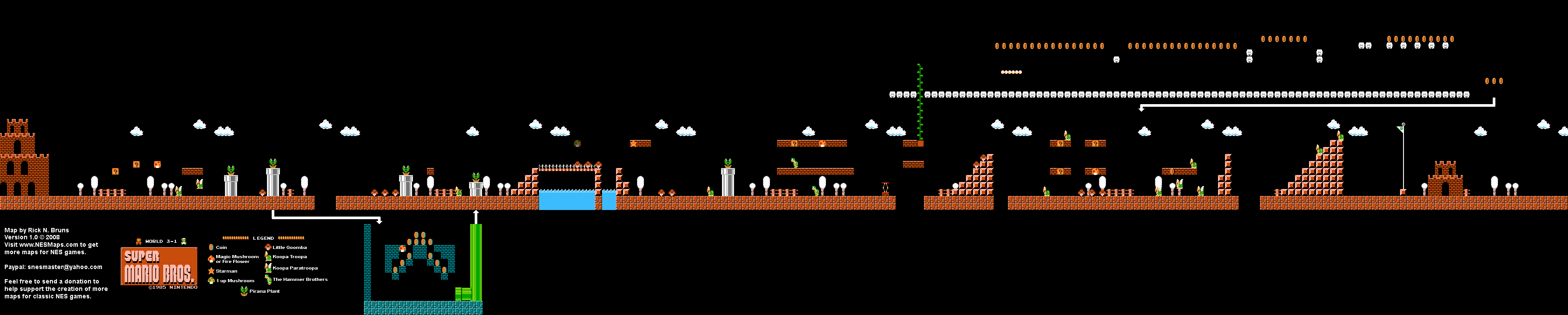 Super Mario Bros. World 3 - 1