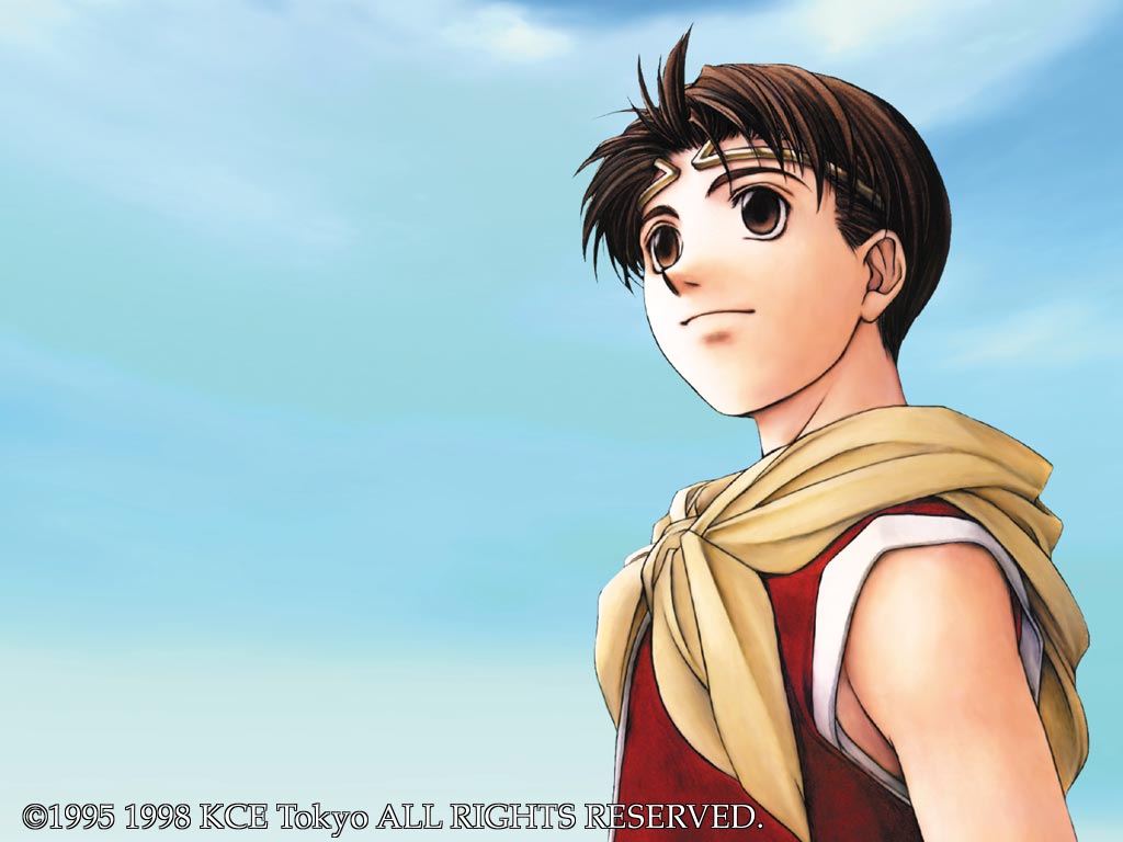 The hero from Suikoden II