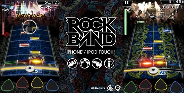 Rock Band iPhone/iPod Touch