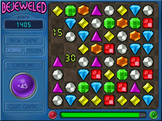 Bejeweled Screenshot